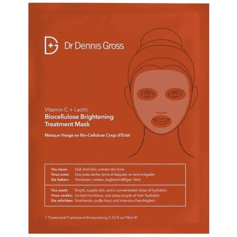 Dr. Dennis Gross Vitamin C Lactic Biocellulose Brightening Treatment Ma
